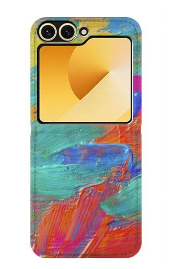 Funda Samsung Galaxy Z Flip 7 FE ideal para creadores de contenido estilo Brush Stroke