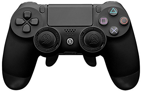 SCUF(スカフ) EMR付 ＰＳ4 New typeグリップ パドル ブラック [並行輸入品]