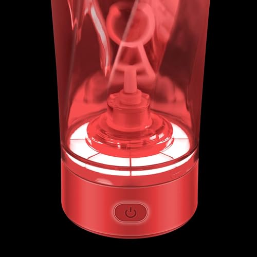 Image of VOLTRX Premium Electric Protein Shaker Bottle, Made with Tritan - BPA Free - 24 oz Vortex Portable Mixer Cup /USB C Rechargeable Shaker Cups for Protein Shakes