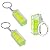 2Pcs/Set Mini Bubble Level Acrylic Green Spirit Levels Key Ring Style 15x15x40mm Key Chain Pocket Tool Accessories Gadget Measuring Instruments Small Levels Layout Tools
