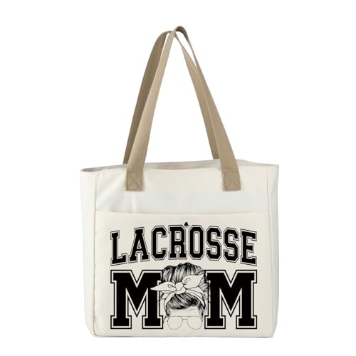 Bolso Tote para Mujer MBMSO Lacrosse Mom miniatura 4