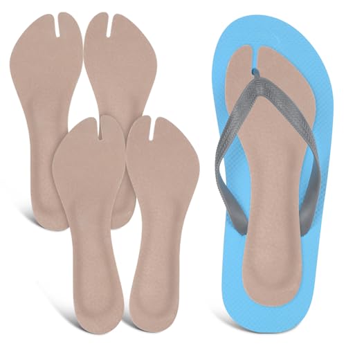 Image of Beavorty Adhesive Sandal Inserts with Arch Cushion Support Cushioned Insoles for Women Non-Slip Thin Sandal Cushion Pads for Foot Comfort and Pressure Relief