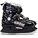 UIGJIOG Robusti Pattini da Hockey su Ghiaccio Bambini Uomo Donna, Pattini da Ghiaccio Comfort Pattini in Acciaio Inox, A Terra E Pronti da Guidare, Scarpetta Interna Calda, Facile da Indossare,46
