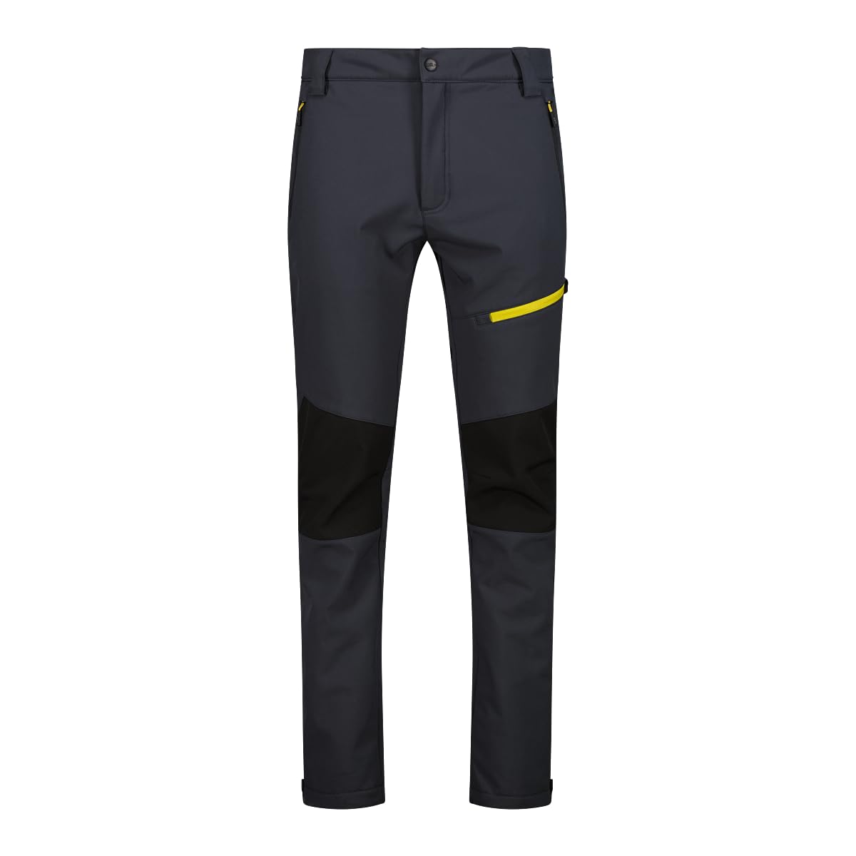 CMP Pantaloni Invernali da Trekking Uomo Slim Fit in Softshell, 30A1477