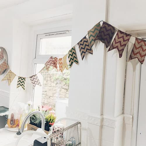 G2PLUS 3.7M Bandierina Banner,Festone con