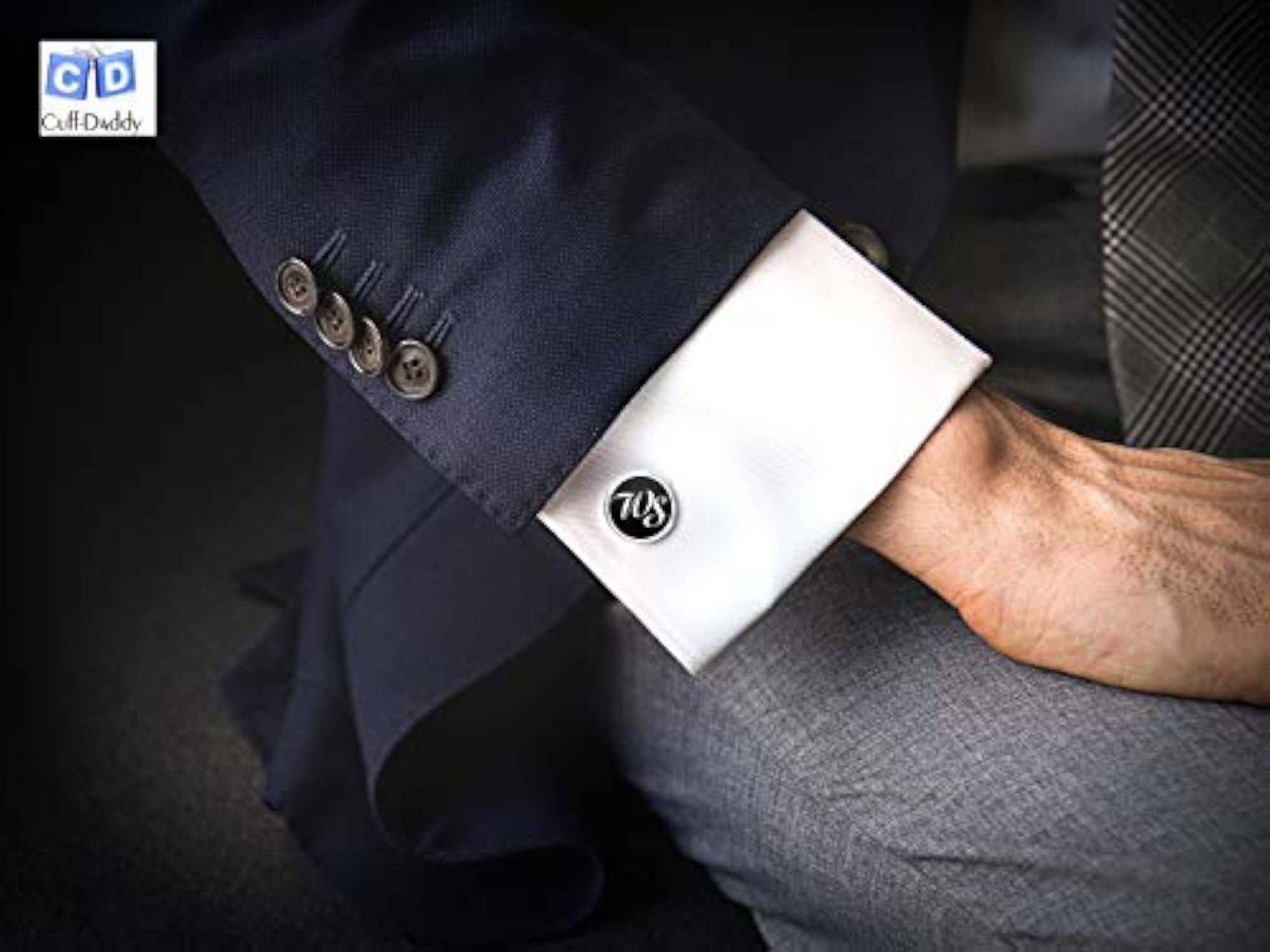 Red Aids Awareness Ribbon Cufflinks with Presentation Box