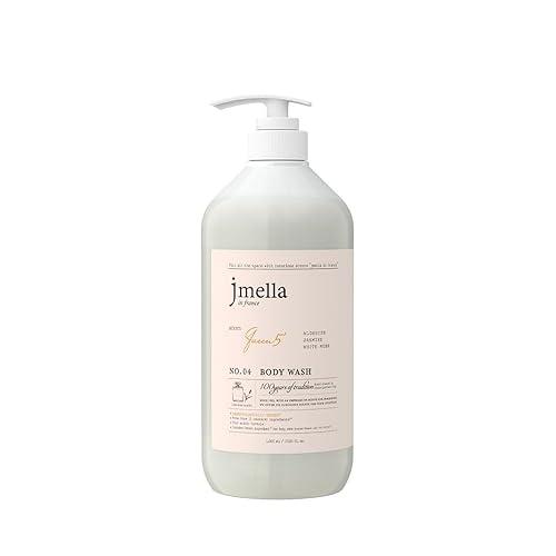 jmella en Francia Queen5 Body Wash -fragancia de lujo Hecho por French Performer- Libre de químicos Libre de 7 tipos de parabeno-33.8 FLoz