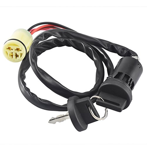 MaySpare Ignition Key Switch for Honda ATV TRX420 TRX 350 TRX450 FOREMAN TRX350FM 4x4 2000-2006 Waterproof