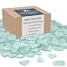 Sea Glass | Aqua Blue Colored Sea Glass Mix | 22 Ounces of Sea Glass for Decoration and Craft | Plus Free Nautical eBook by Joseph Rains