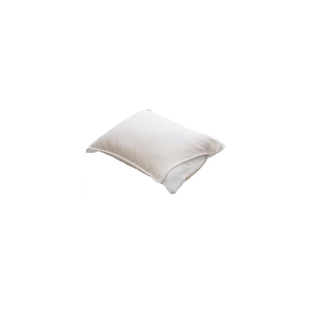 AllerEase Organic Cotton Pillow Protector, Standard/Queen, 1 Pack
