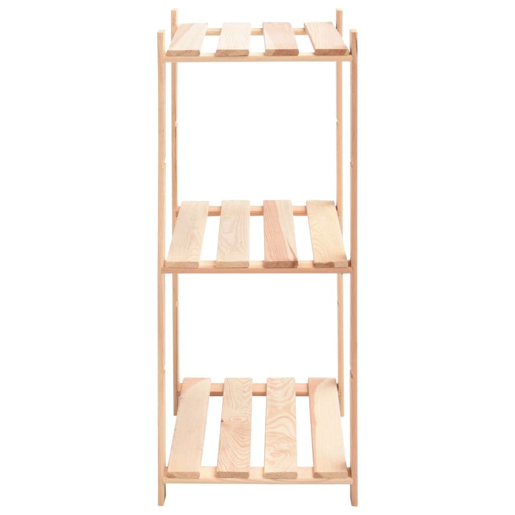 Générique Étagères de Rangement à 3 Niveaux 10 pcs 60x38x90 cm Pin 150 kg,Entreprise & Industrie,Stockage Industriel,Étagères industrielles,3051124