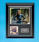 Millie Bobby Brown Signed Photo In Luxury Handmade Wooden Frame With Verification & AFTAL Member Certificate Of Authenticity Autograph Movie Film TV Memorabilia Enola Holmes Poster