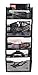Klickpick Office 10 Sections Hanging Files Wall Mounted Metal Mesh Document File Organizer Magazine Holder Rack Organizer Racks Multipurpose Use To Display Files, Magazine, Newspapers- Black
