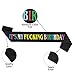 It's My Fucking Birthday Sash,Birthday Sash for Women,Colorful Letters Birthday Sash,Queen Birthday Present,Funny Birthday Girl Party Decorations (Black)