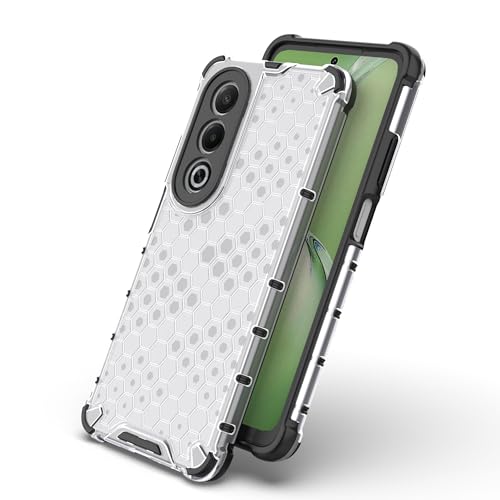 Image of Glasgow Back Case Cover Compatible with [ Oppo K12x 5G ] (Stylish Design) - Transparent