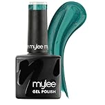 Mylee Gel Nail Polish 8ml [Watercooler Gossip] - UV/LED Soak-Off Nail Art Manicure Pedicure for Professional, Salon & Home Use [Shimmer Range] - Long Lasting & Easy to Apply