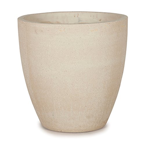 植木鉢 大型 コルテス ラウンド L 50 ライムストーン