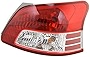 For 2007-2012 Toyota Yaris Rear Tail Light Passenger Side Assembly Unit TO2819133 BASE; For Sedan| 81551-52600