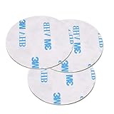 VHB 3M Adhesive to reattach pop-Socket(TM) Double-Sided Dots 1.4 inch Big Round Replacement Kit Pack of 3