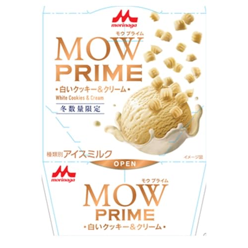 [冷凍] 森永乳業 MOW PRIME　白いクッキー＆クリームのサムネイル