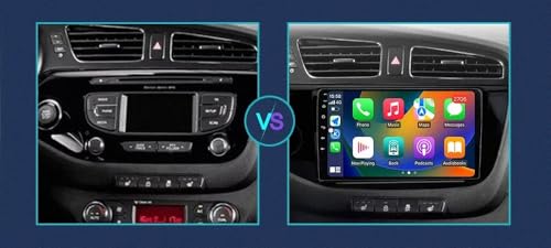 Radio coche con Carplay para Nissan Tiida 2005-2010 y pantalla HD con cámara trasera 2