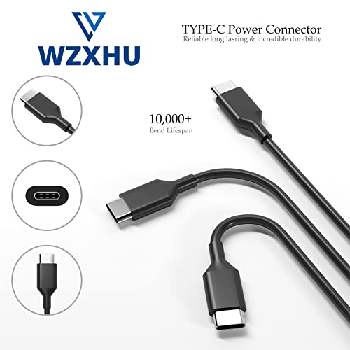 Universal Chromebook Charger 45W 65W USB C Laptop Charger Replacement for HP, Lenovo,Dell, Asus, Samsung, Acer, MacBook, Razer, Google Series Fast Charging Type C Power Cord