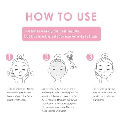 My Beauty Diary Black Pearl Brightening Facial Face Mask (8 Sheets)- New English Version