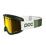 POC Iris Stripes Goggles, Methane Green