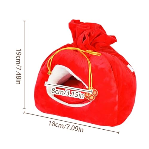 Escondite para hámster y hábitats lavables para hurón y conejo 6
