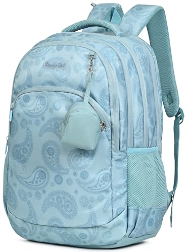 Image of BEAUTY GIRLS BY HOTSHOT|MAGICPACK 1616|SCHOOL BAG WITH JOYPOUCH|LARGE SIZE|TUTION BAG|COLLEGE BACKPACK|WATER RESISTANT BAG|40 LITERS SCHOOL BAG |FOR GIRLS & WOMEN