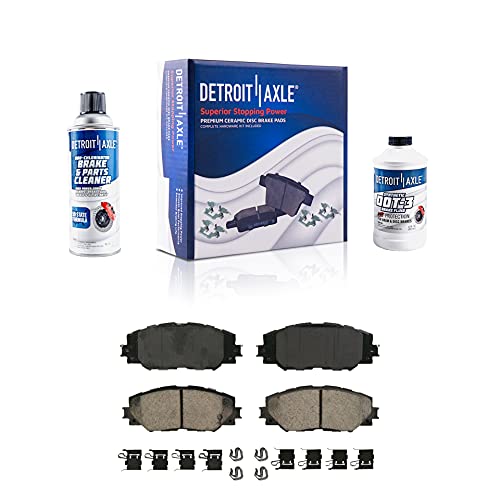 Image of Detroit Axle - Front Brake Kit for Toyota Corolla Matrix Pontiac Vibe