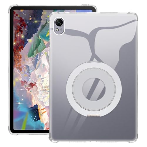 Protection Huawei MatePad 11.5 S 2025 coque transparente transparente et support argent