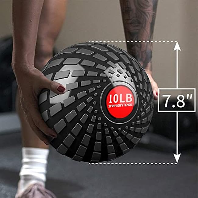 Medicine Ball 10 lbs Slam Ball Weighted Balls for Exercise Strength and Crossfit Workout