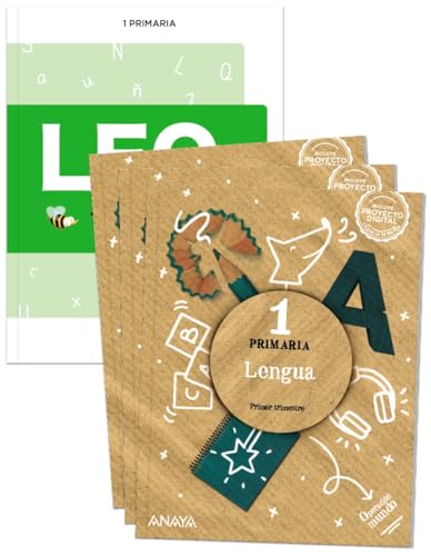 Portada de Lengua 1º Educacion Primaria + Leo Bien 2022 Operación Mundo