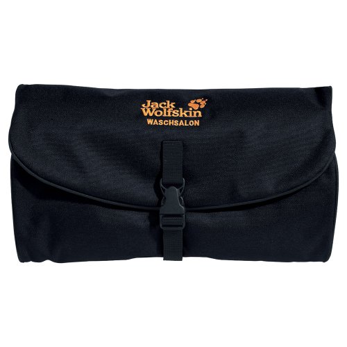 Jack Wolfskin Kulturbeutel WASCHSALON, black, 19 x 32 cm, 86130-600 Jack Wolfskin Kulturbeutel WASCHSALON, black, 19 x 32 cm, 86130-600