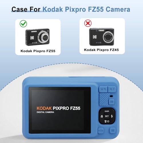 Funda protectora de silicona para Kodak PIXPRO FZ55 miniatura 2