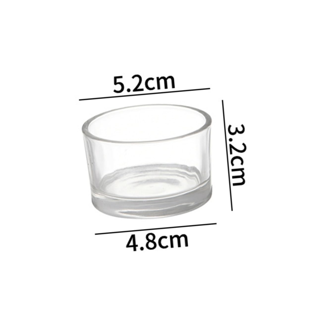 Alipis 36pezzi Portacandele Per Tealight Decorativo Per Matrimoni e Arredamento