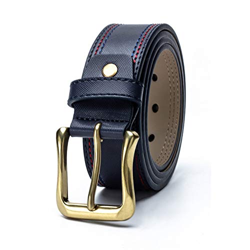 Ceinture à carreaux pour hommes idéale pour sublimer un jean classique
