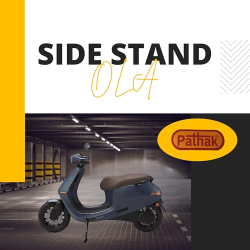 Image of PATHAK OLA Side Stand Gen 1 and Gen 2 (S1 Pro | S1 Air | S1 X | S1 X Plus) Side Stand Compatible for All OLA Electric Scooters, Ola Accessories for EV Scooter | Made of Heavy Duty Material