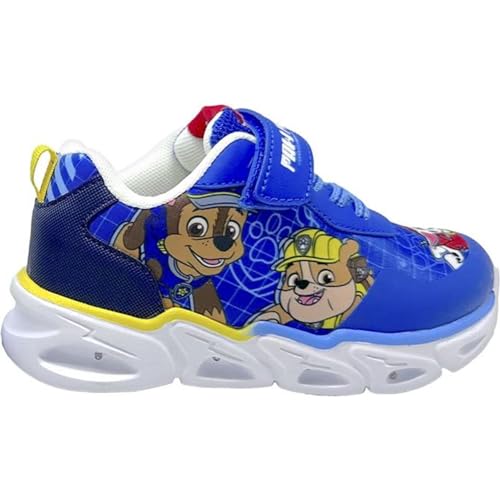 CERDÁ LIFE'S LITTLE MOMENTS Niños LED Suela Ligera EVA-Deportiva Luces Paw Patrol, Dark Blue, 23 EU