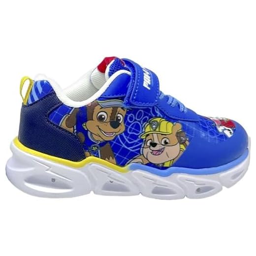 CERDÁ LIFE'S LITTLE MOMENTS Niños LED Suela Ligera EVA-Deportiva Luces Paw Patrol, Dark Blue, 23 EU