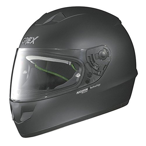 Grex Casco Integrale, Nero Opaco N ° 2