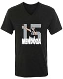 Mens V Neck Fernando Mendoza 15 Las Vegas Shirt T-Shirt XL Black