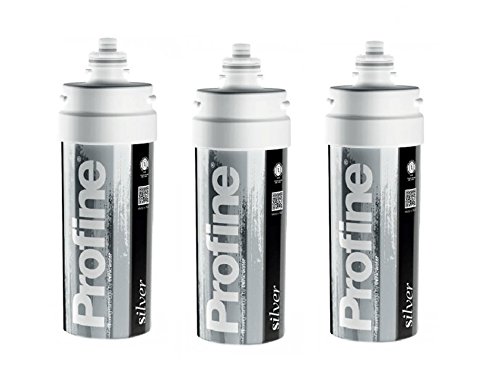 FILTRO PROFINE SILVER SMALL ARGENTO SET 3 PEZZI