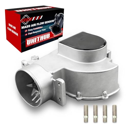 UNITHUB MAF Mass Air Flow Sensor Meter w/Aluminum Housing 2225065010 7420030 Compatible for Toyota 4Runner Pickup 3.0L 1988 1989 1990 1991 1992 1993 1994 1995
