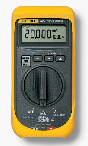 Fluke 705 loop calibrator, 28v voltage, 24ma current, 0.025 perce…
