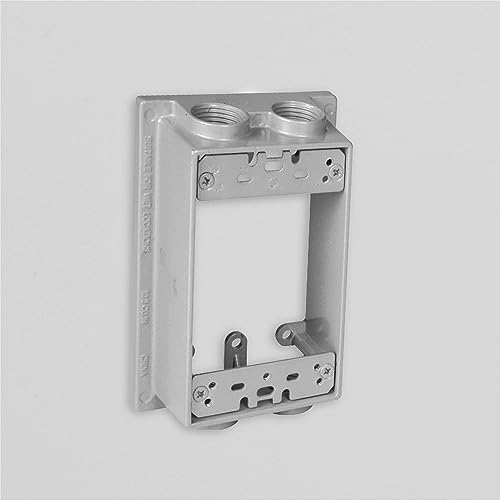 Juexica 2-Pack Weatherproof Electrical Box Extenders – UL Listed, Aluminum, 1-Gang - View #5