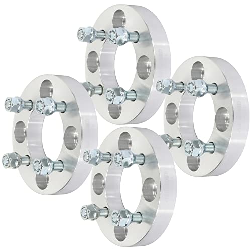 OCPTY 4x108 to 4x100 Wheel Adapters 1 inch for Ford for Fiesta with 12x1.5 Lug Nuts 78.1mm Hub Bore Compatible for Mystique for Contour for Thunderbird