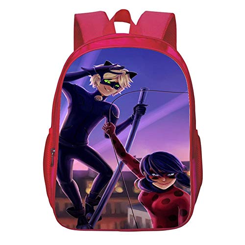 Bag Set Mochila Escolar Rosa para Niñas Ladybug Girl Reddy Kindergarten