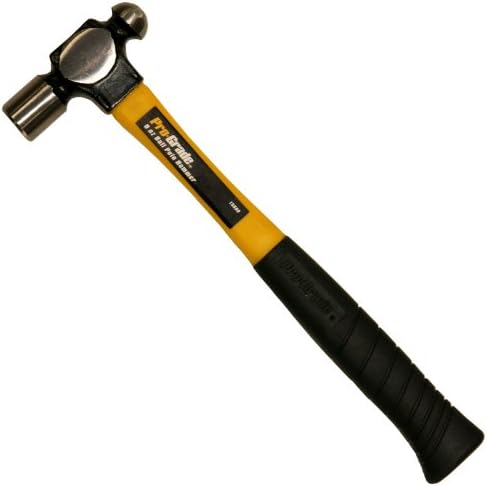 8 OZ. BALL PEIN HAMMER WITH FIBERGLASS HANDLE